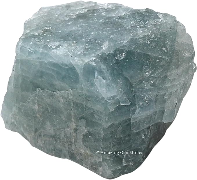 Aquamarine Raw Crystals and Healing Stones