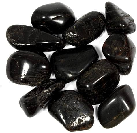 Black Tourmaline Tumbled Stone - Healing Stone