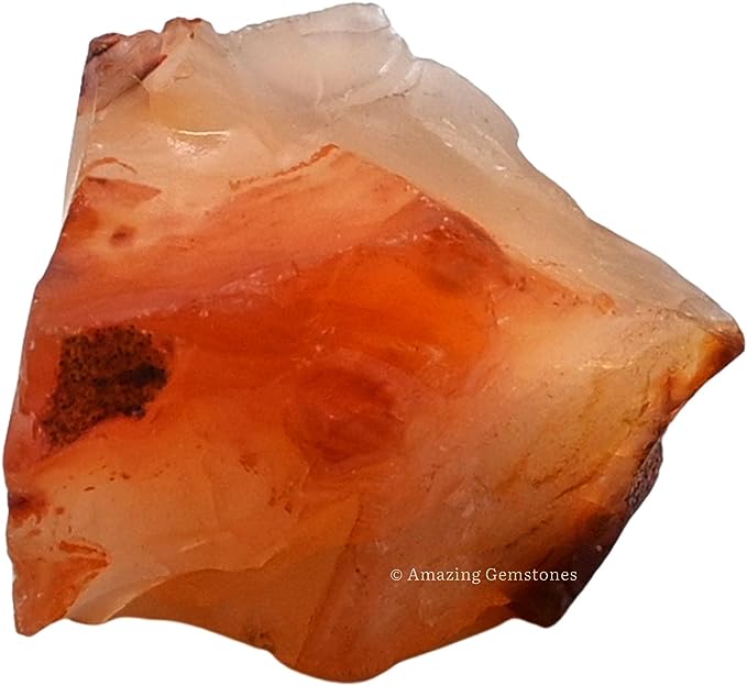 Carnelian Raw Crystals and Healing Stones