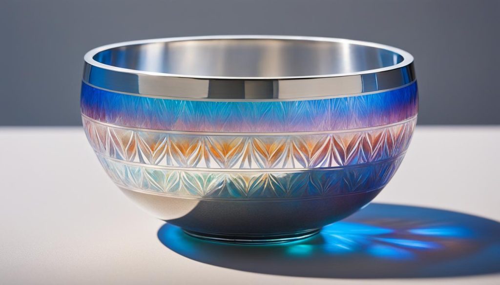 stress relief with crystal singing bowls